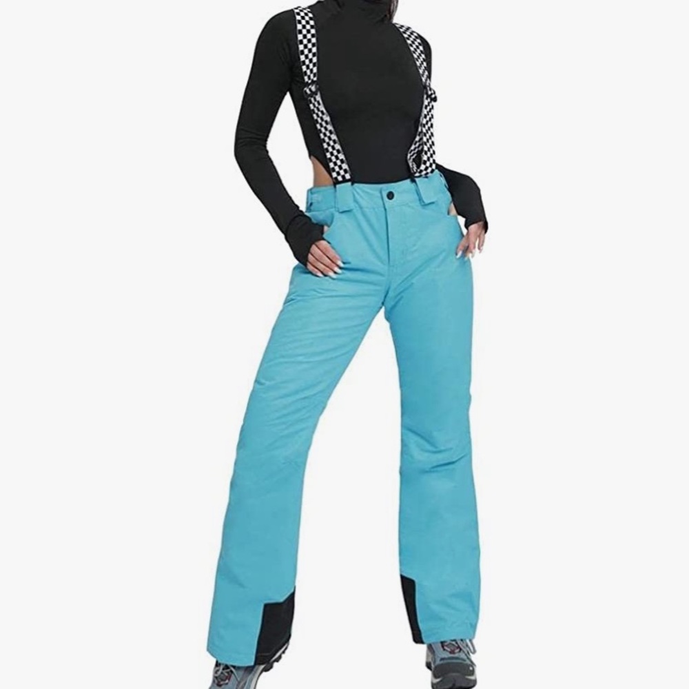 Blue snow pants